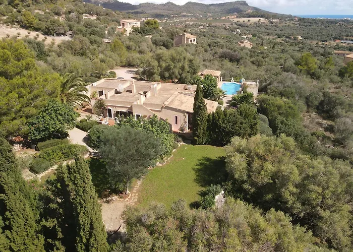 Finca Casa Rubi With Pool And Ocean View Son Carrio  photo